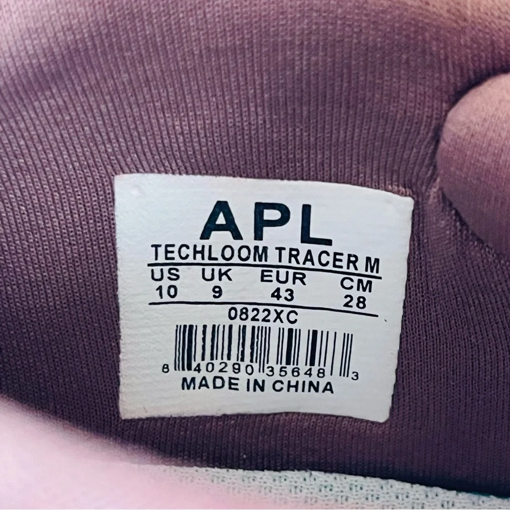 New Men’s APL TechLoom Tracer Size 10 Athletic Propulsion Labs inBeachwood Ombré